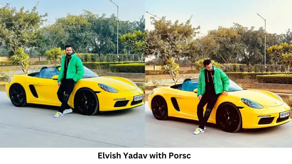 Elvish Yadav with Porsc and his lifestyle
