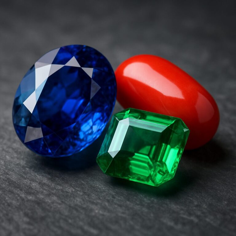 Secrets of Blue Sapphire, Emerald, and Red Coral You Should Know