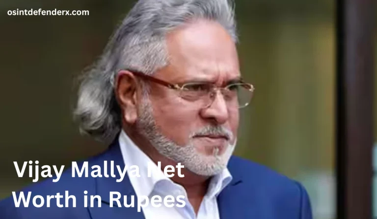 Vijay Mallya Net Worth in Rupees